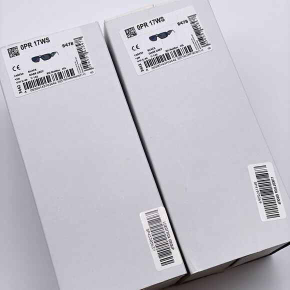 NEW PRADA Sunglasses PR17WS 1AB5S0 Black/Dark Grey Unisex - Picture 12 of 14